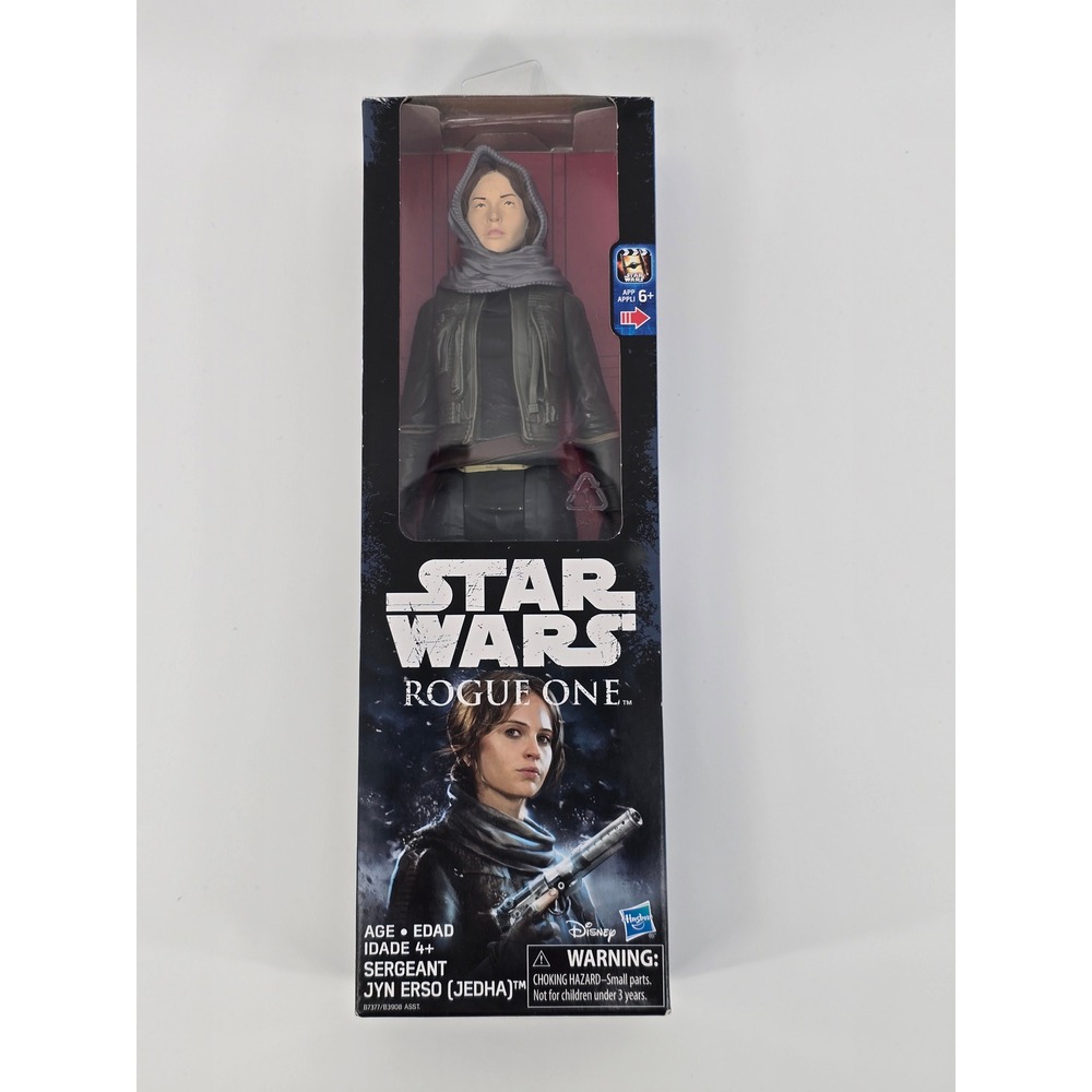 Star Wars Rogue One Jyn Erso 12 Inch Action Figure Hasbro Jedha Outfit